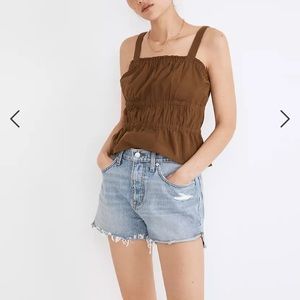 NWT Madewell 27 Relaxed Fit Jean Shorts